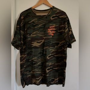 Anti social social club mens t-shirt